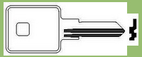TM950 Single Sided Key TRI/MARK